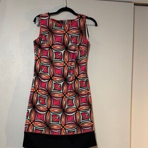 Alyx Pink and Orange Patterned Dress